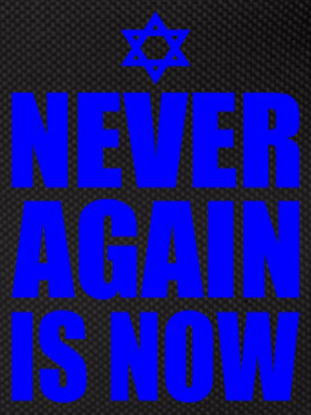 Never again is now