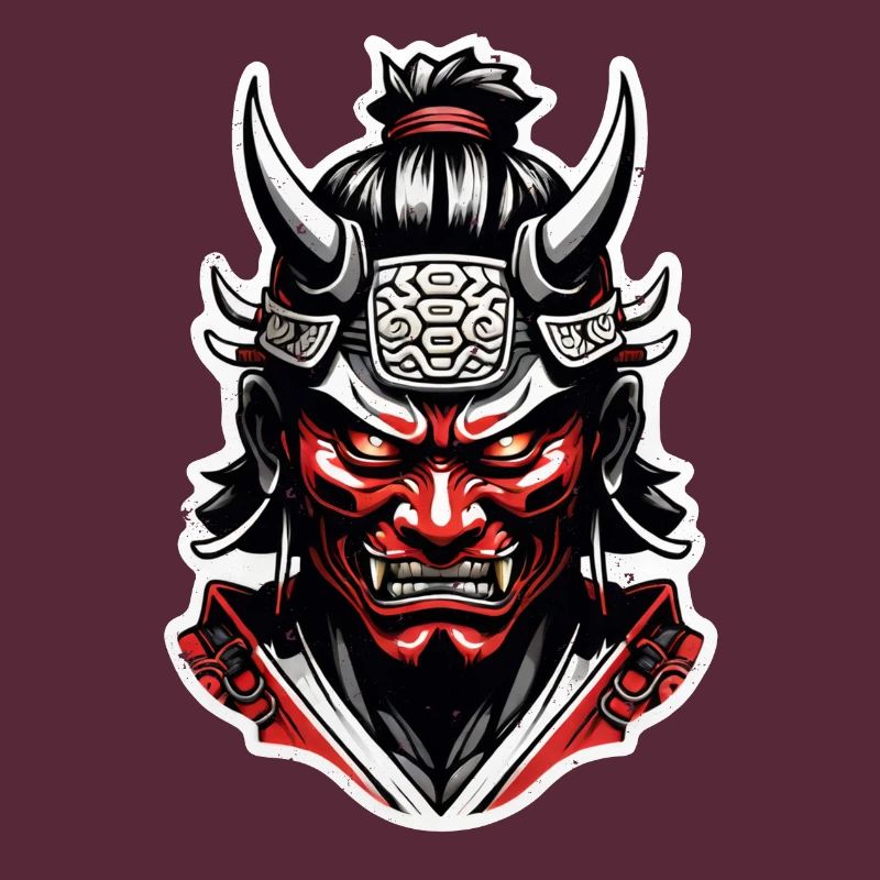 Samurai-Krieger - Japan - Dämon