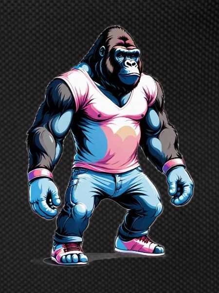 Boxe Boxeur Gorille