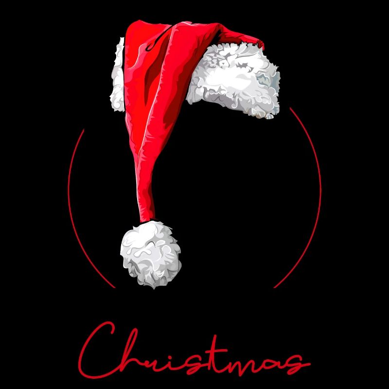 Père Noël Wolfsspitz Joyeux Noël Chiens Wilsigns