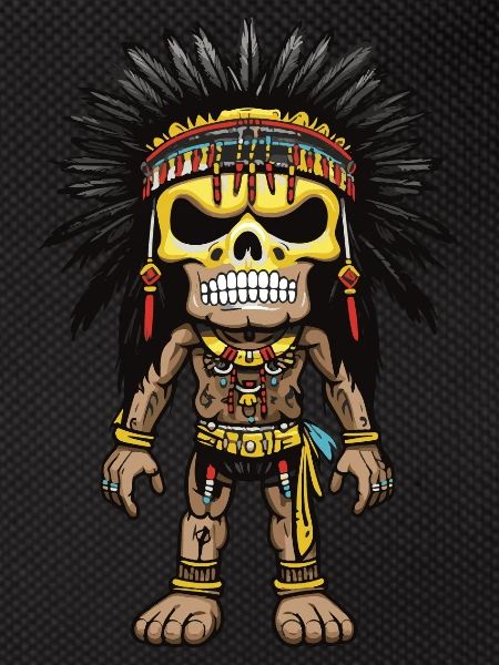 Apache Indian Skeleton
