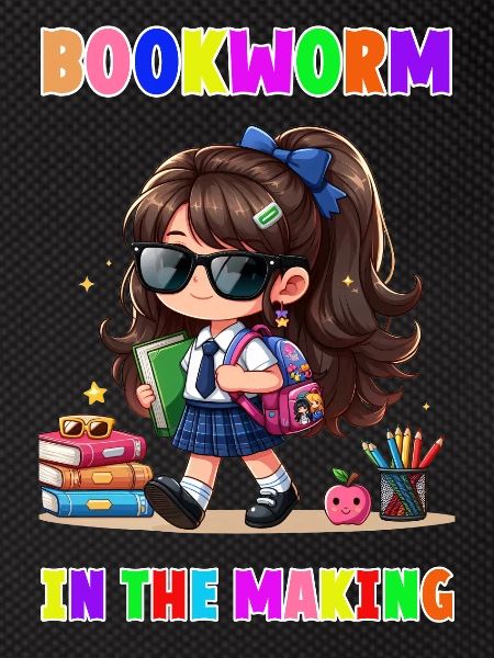 Bookworm in making