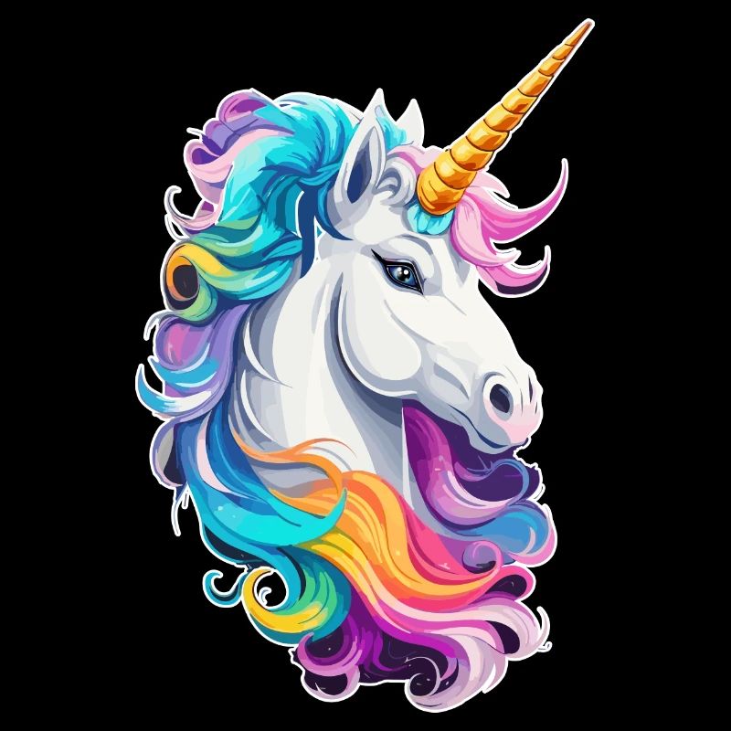buntes Einhorn