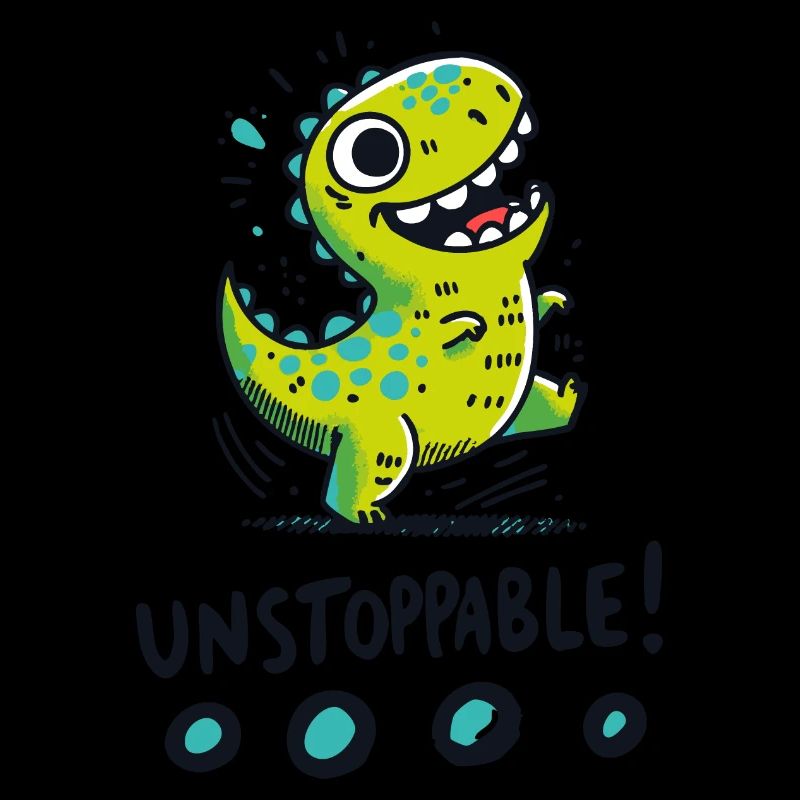 T-Rex Unstoppable – Fun Dinosaur Design