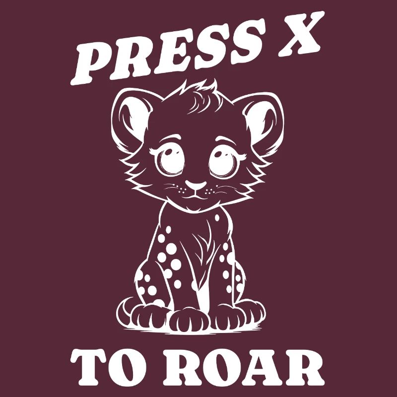 press x to roar Geschenkidee
