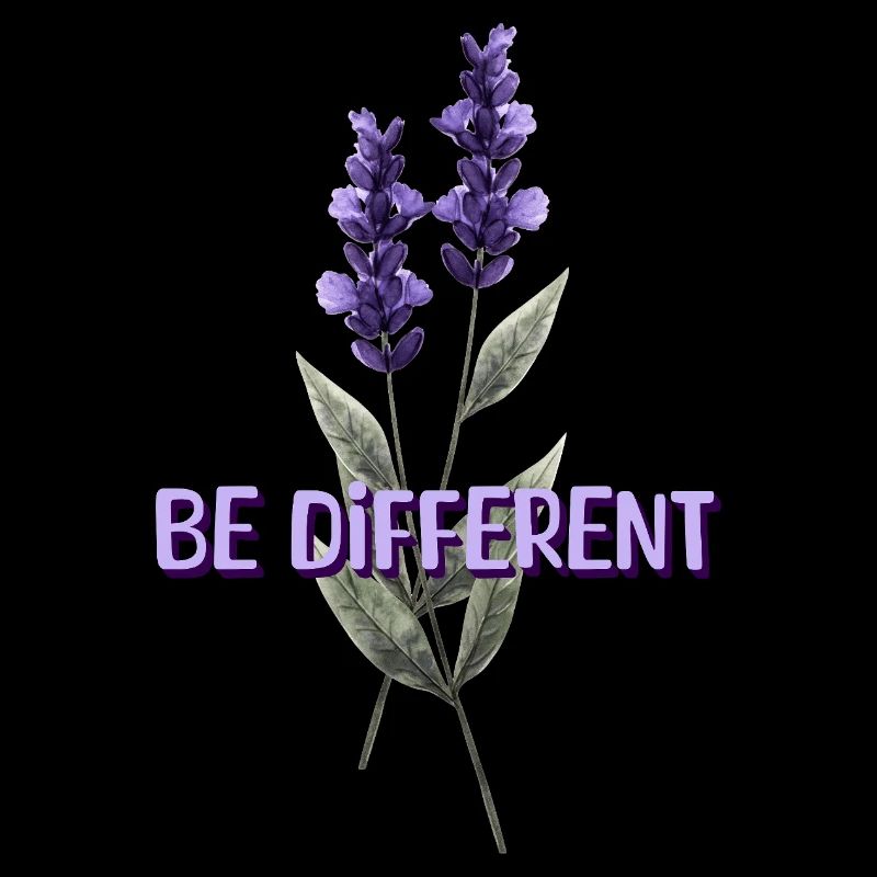 BE DIFFERENT - Affirmations d’amour de fleur de lavande