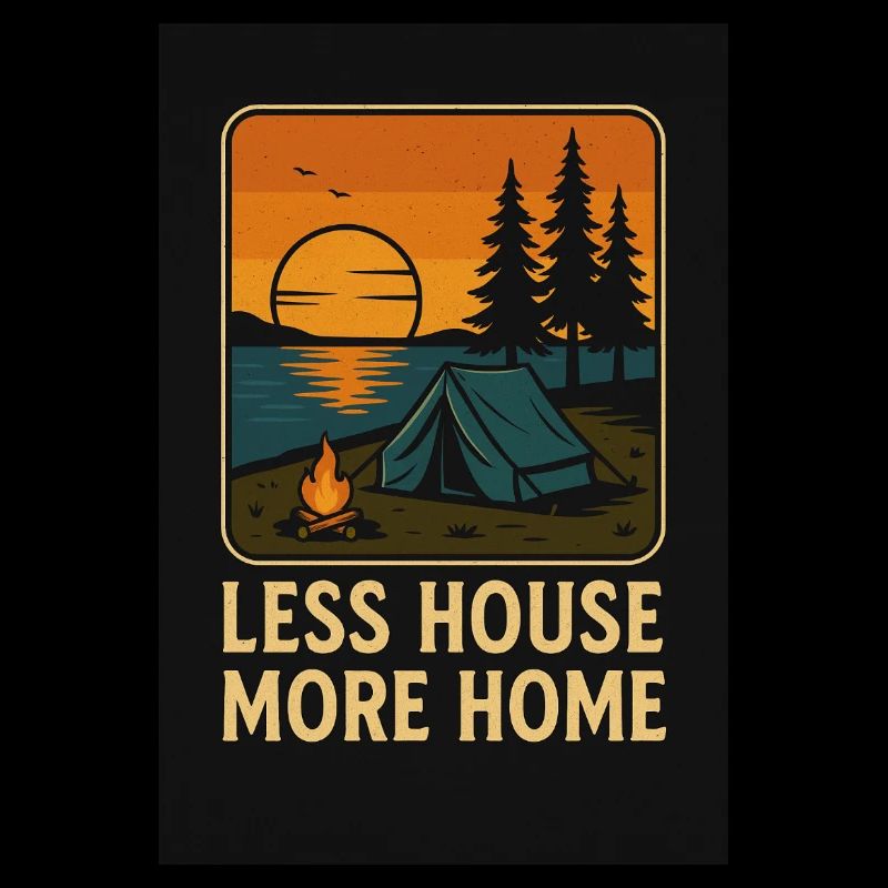 moins maison plus tente maison