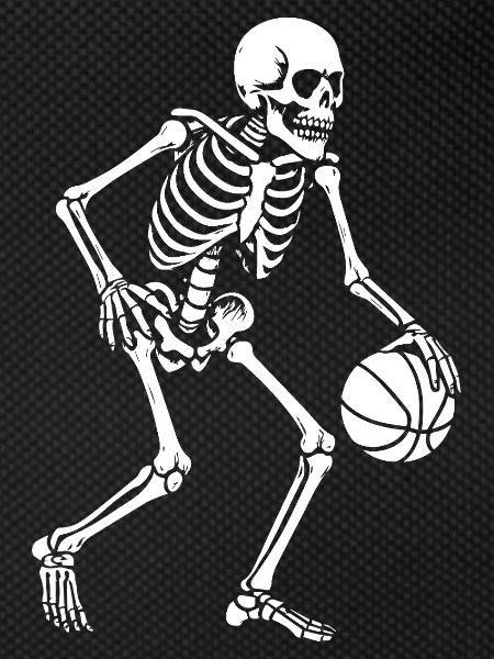 Skeleton Dribbler Basketball