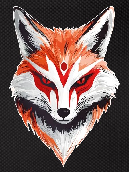 Fox Japanese Mask