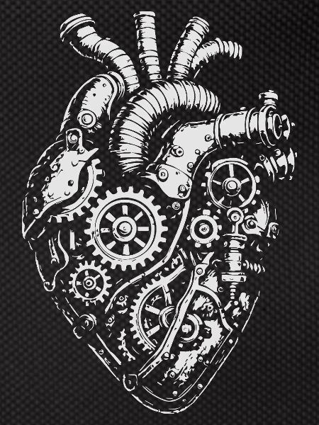 Steampunk Heart Gearwork