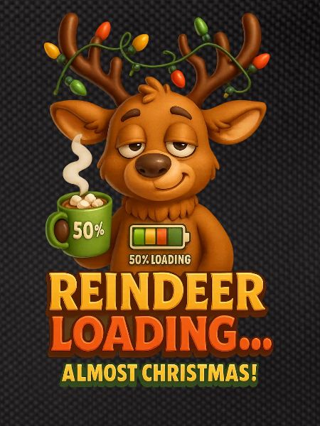 Reindeer Loading – Funny Christmas Reindeer