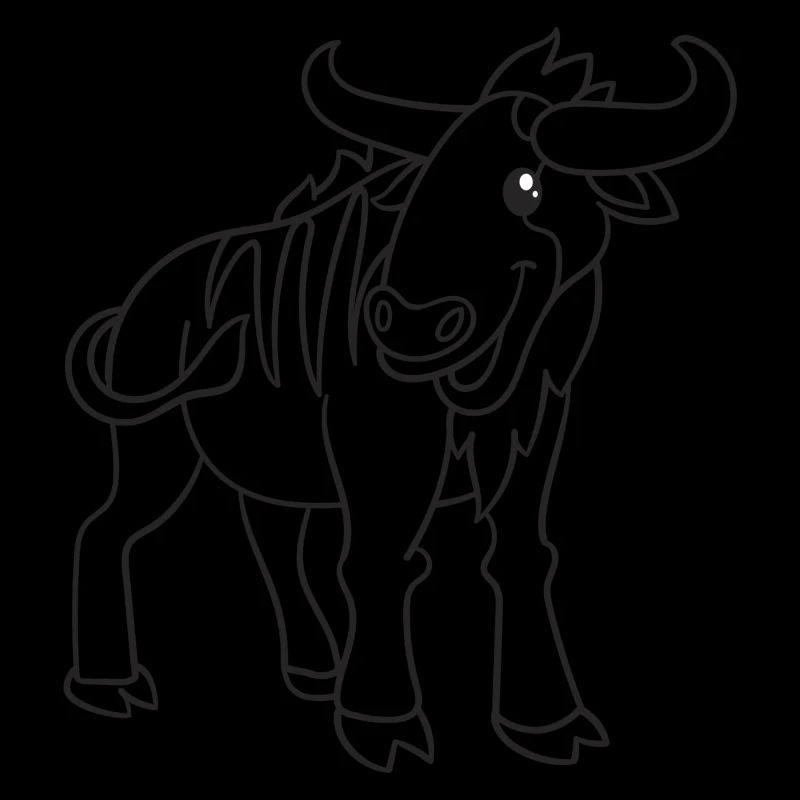Gnu, Gnus, Geschenk, Geschenkidee