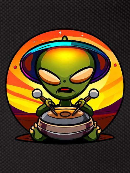 Alien Handpan Player