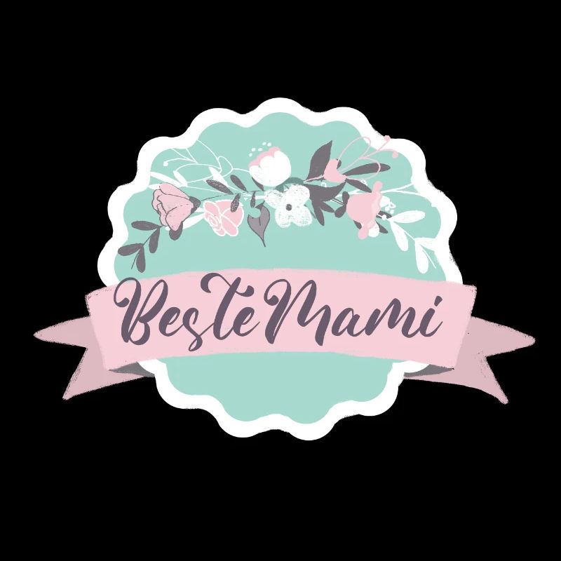 Beste Mami! Blumen Design