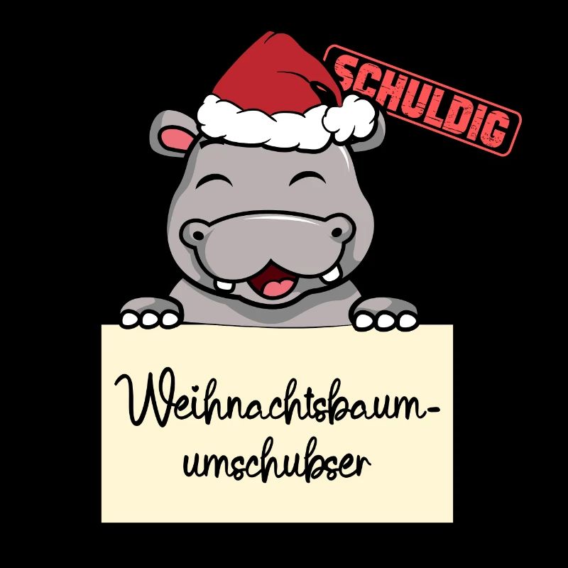 Weihnachtsbaum Umschubser Nilpferd