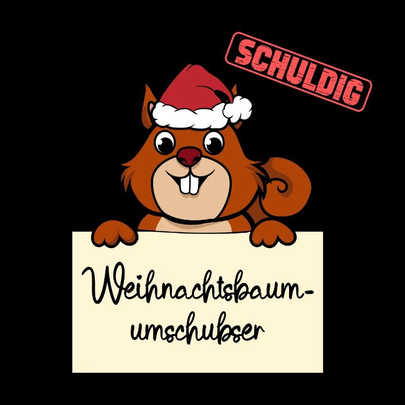 Weihnachtsbaum Umschubser Eichhörnchen