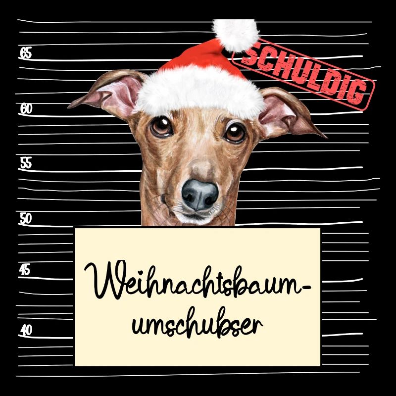 Weihnachtsbaum Umschubser Italienischer Windhund