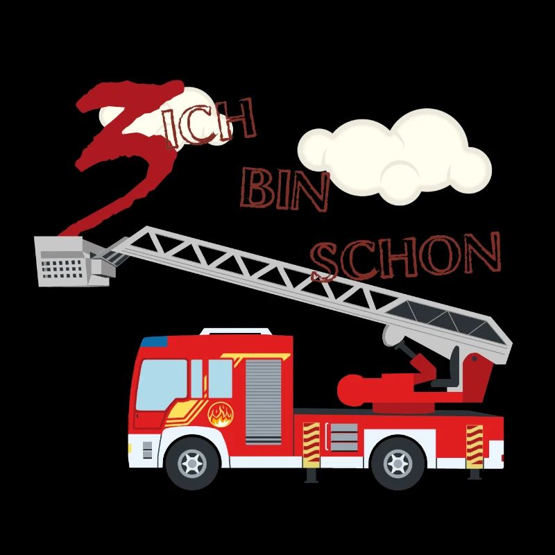 Feuerwehr Auto - 3. Geburtstag