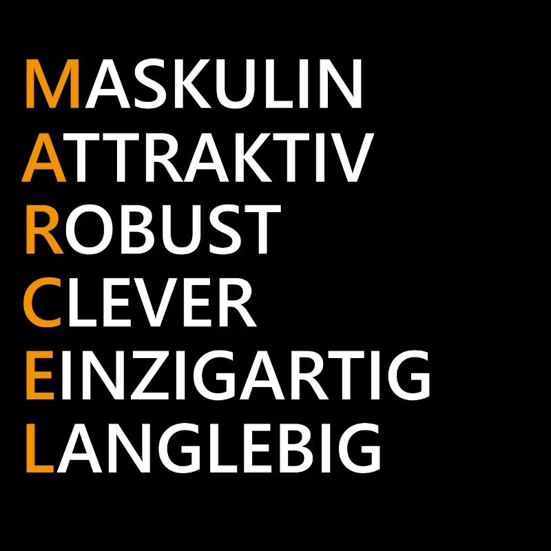 Marcel Name Geschenk