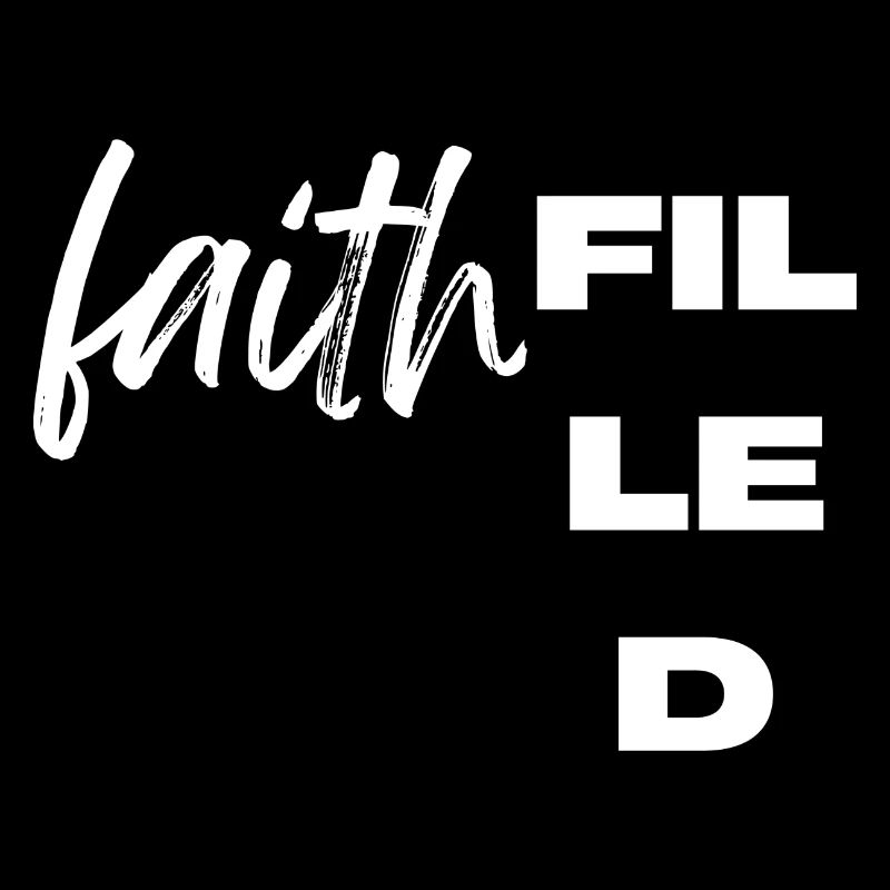 Conception spirituelle remplie de foi