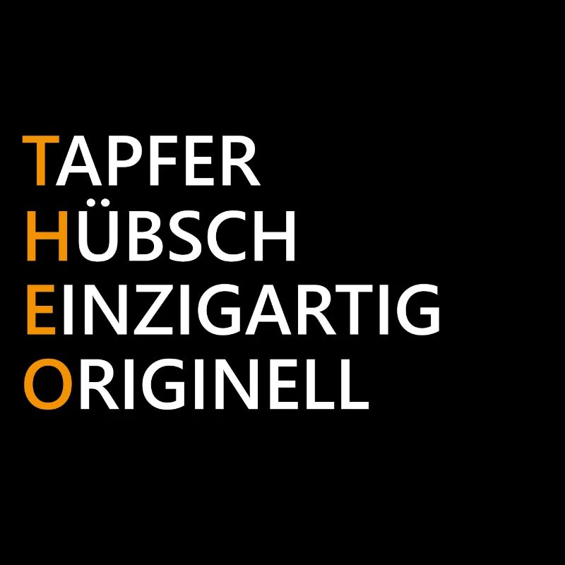Theo Name Geschenk