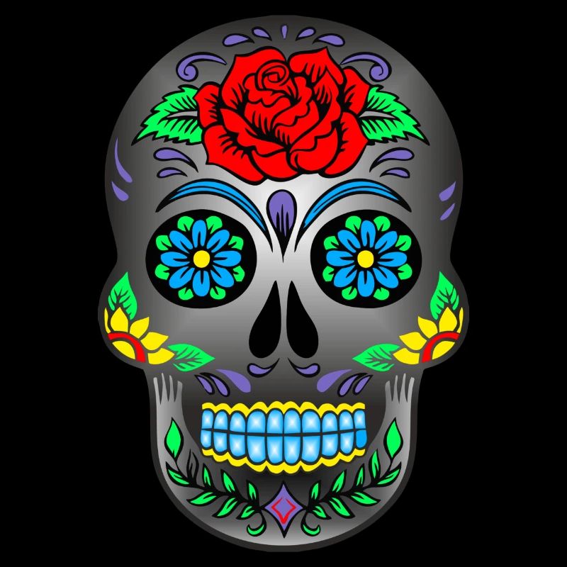 Masque de mort mexicain