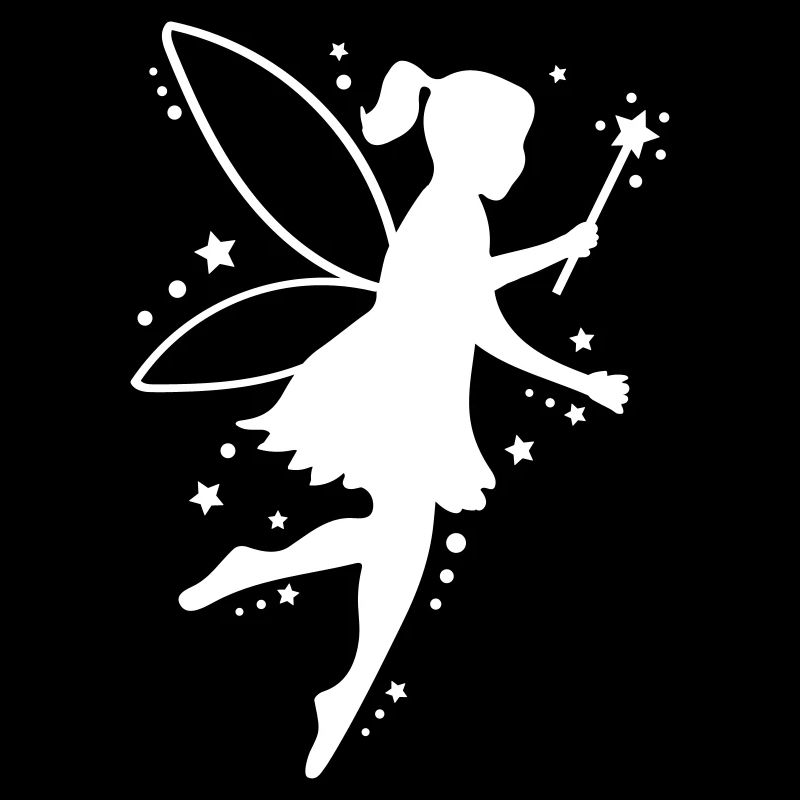 fée silhouette fée conte de fées