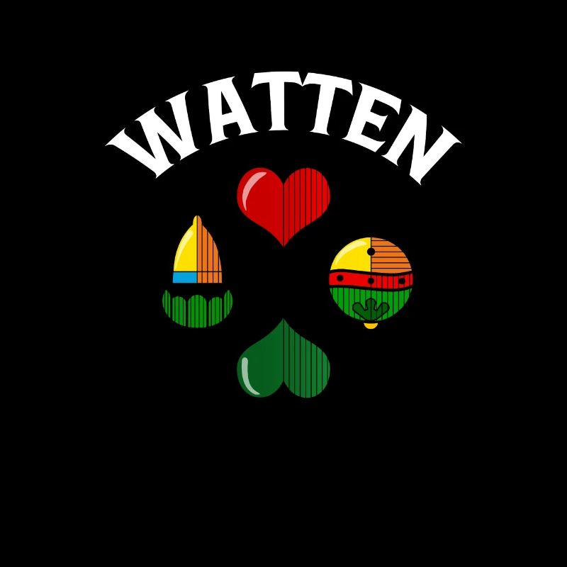 WATTEN Watteln Wattlung Kartenspiel Kartergeschenk
