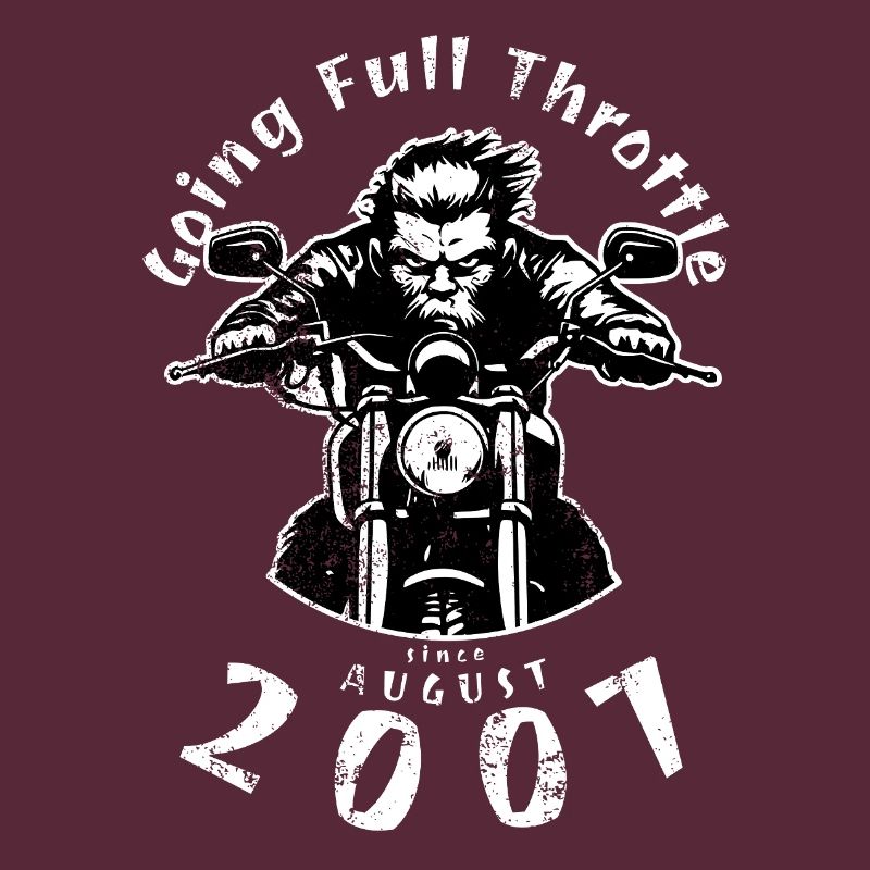 18. Geburtstag Going Full Throttle Since 08/2007