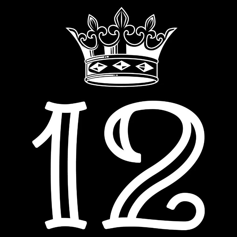 12 Zahl Krone