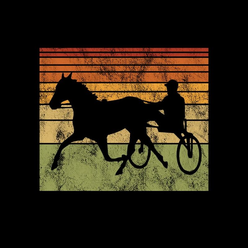 Ceci est ma thérapie Trotting Harness Width Retro