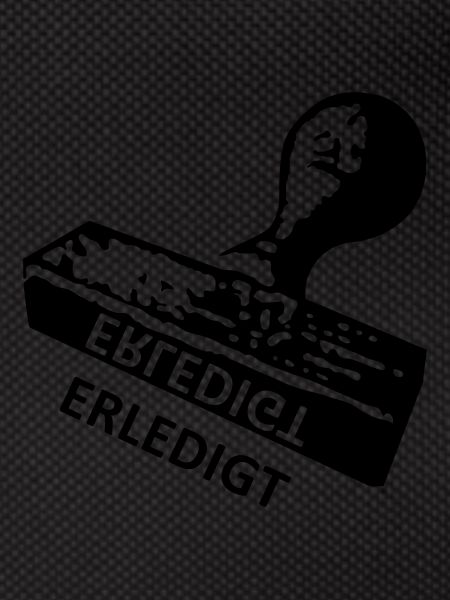 Erledigt - Stempel - Abi