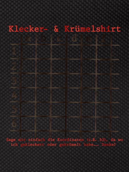 Klecker- & Krümelshirt