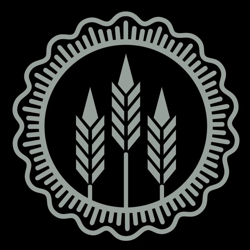 Weizen-Sigel / wheat medaillon (1c)