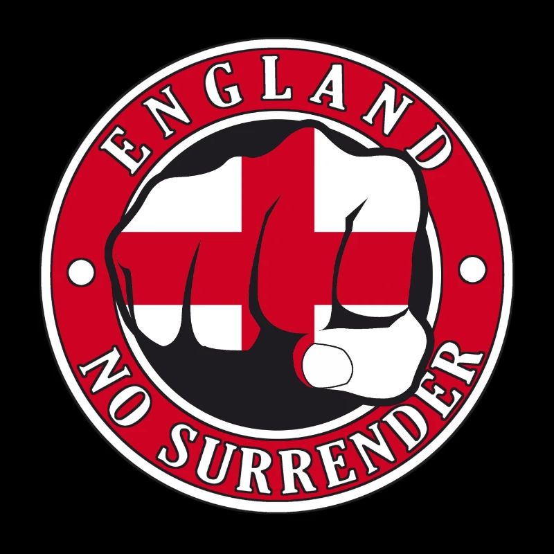 Angleterre "No Surrender" Fist