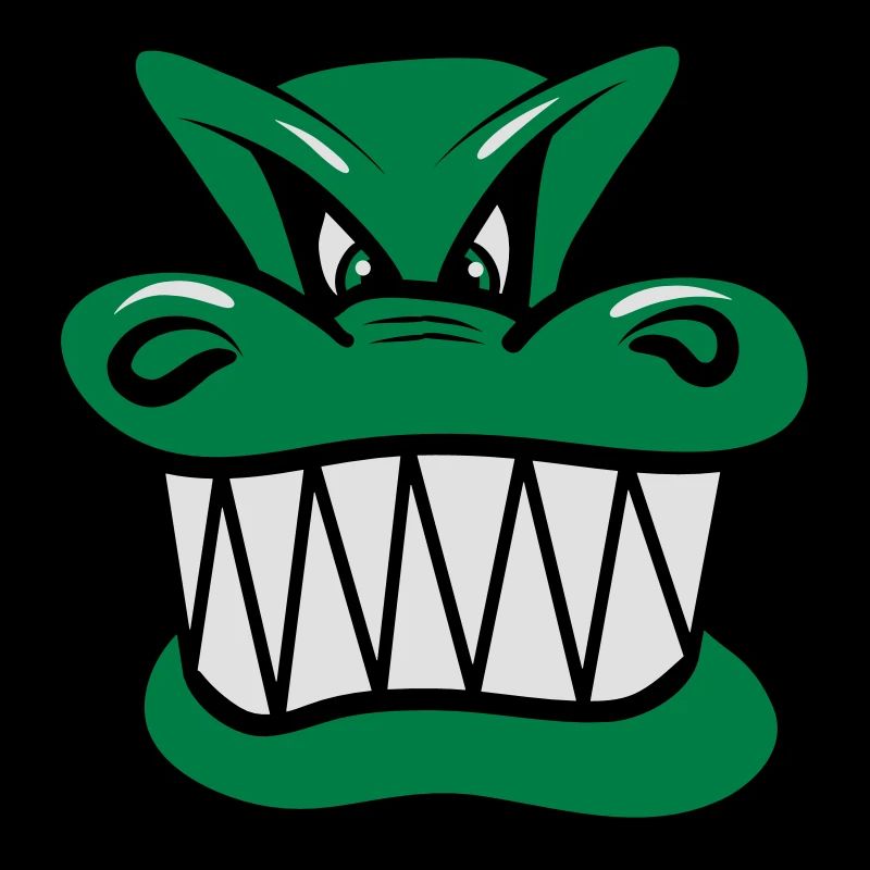 Drache böse witzig Cool Comic