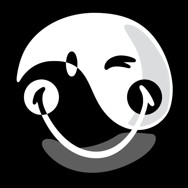 Smiley Yin Yang