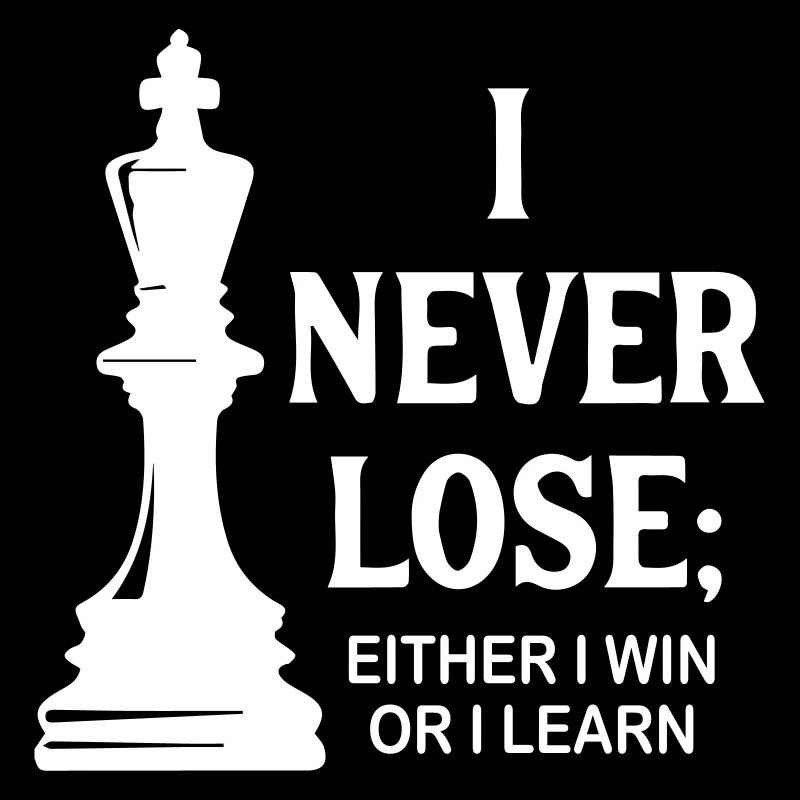Classic Chess Design I Never Lose