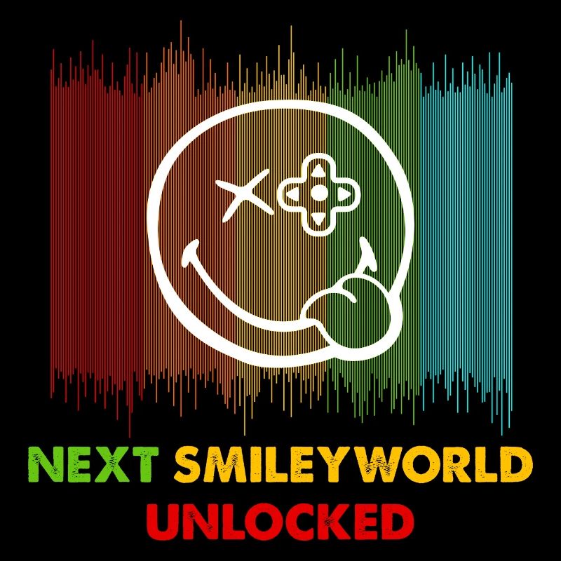Smiley World Déverrouillé Gamer Gaming Smiley