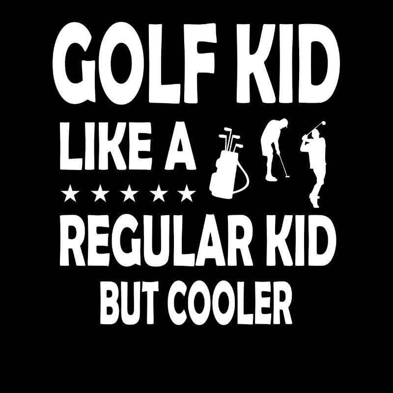 Golf Kid like a regular kid but cooler