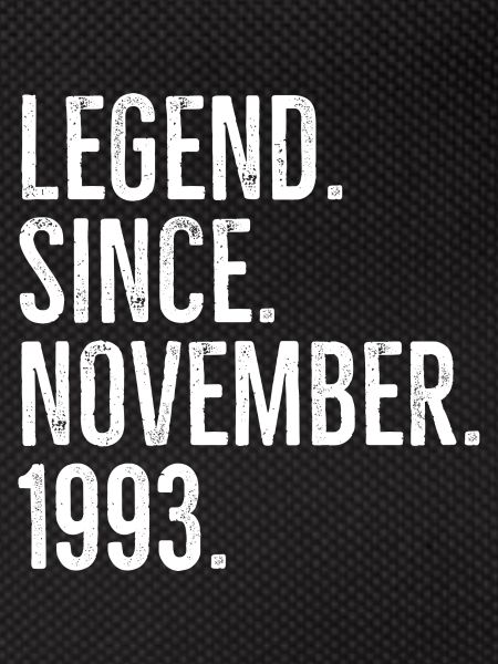 Legende seit November 1993