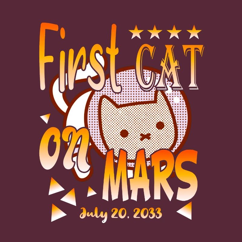 First Cat on Mars