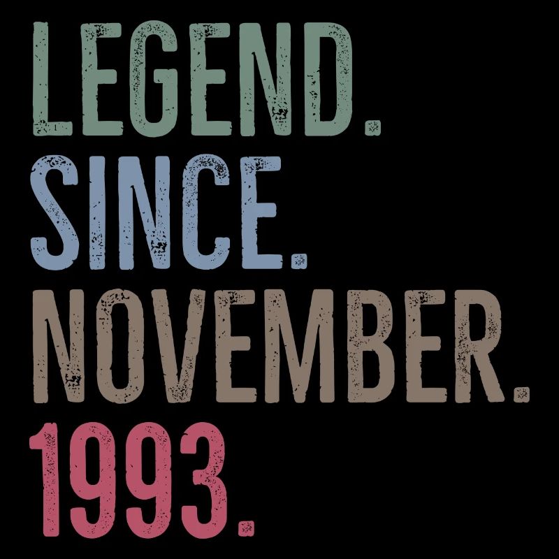 Legend Since November 1993