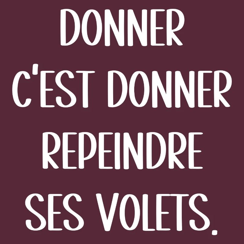 donner c'est donner