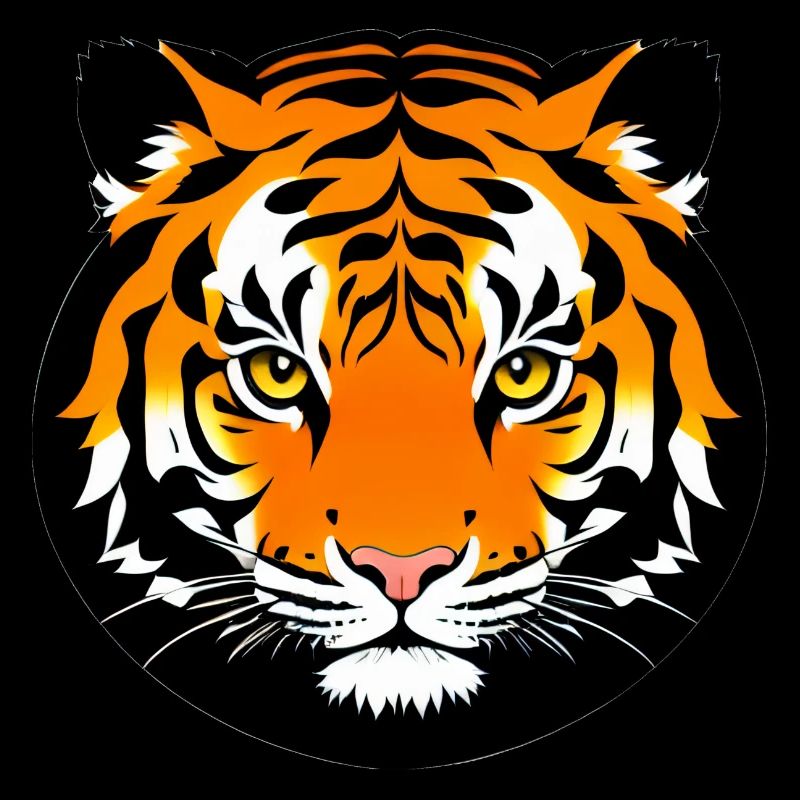 Comic Tiger Mignon Drôle Cool Dessin animé 20