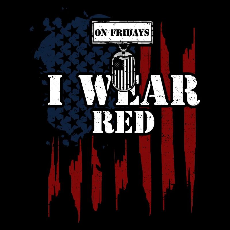 On Fridays I Wear Red - Veteran
