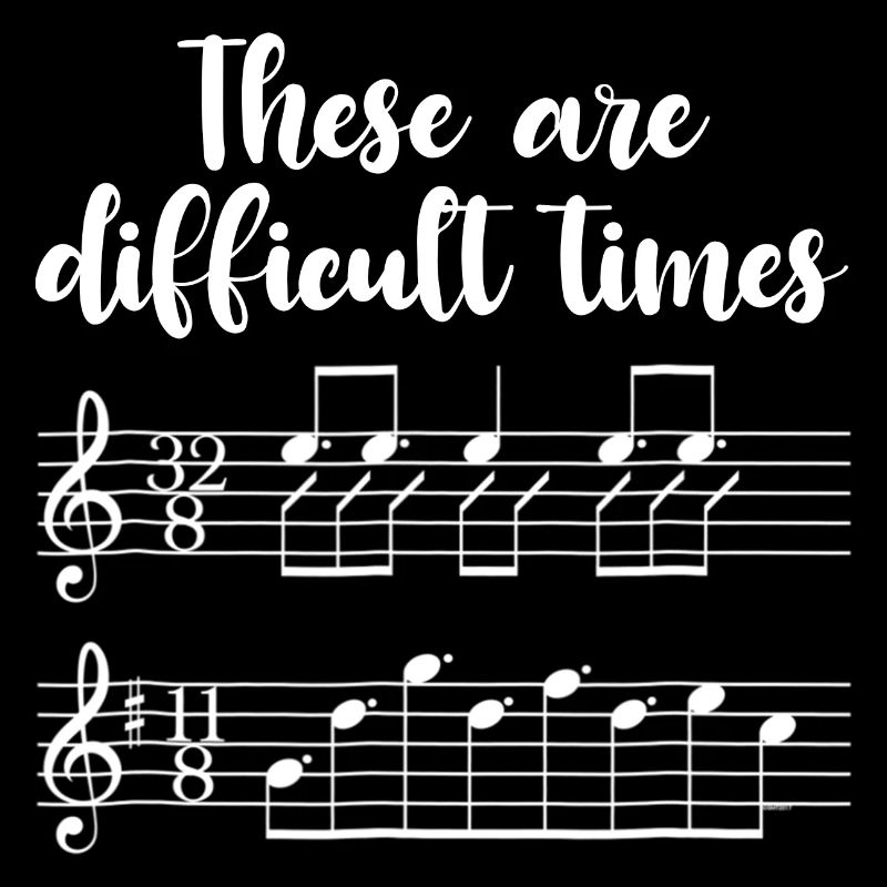 Ce sont des moments difficiles Musique drôle