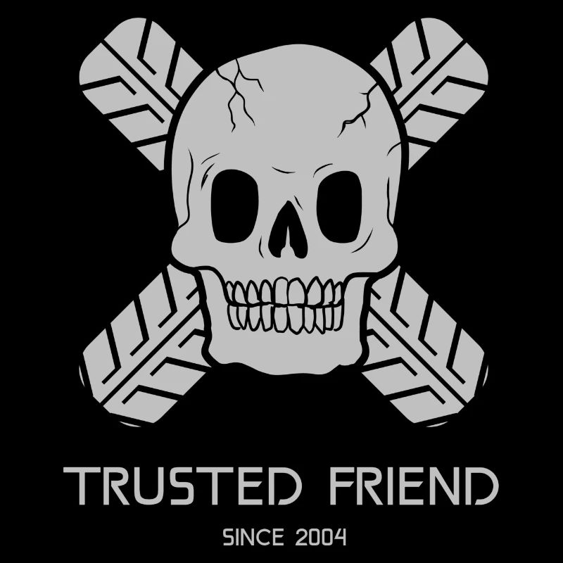 Skull Trusted friends