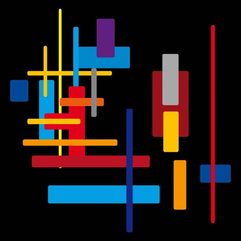 Architecture des blocs de construction - motif de couleurs