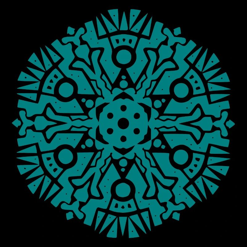 mandala maya pattern